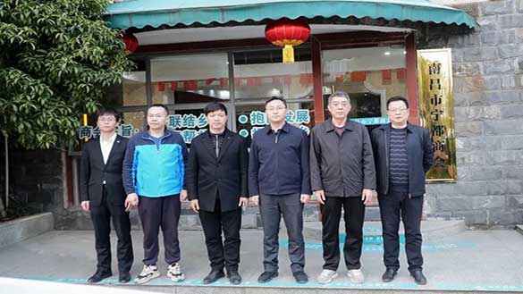 寧都縣委副書記、副縣長黃海一行蒞臨南昌寧都商會指導(dǎo)工作